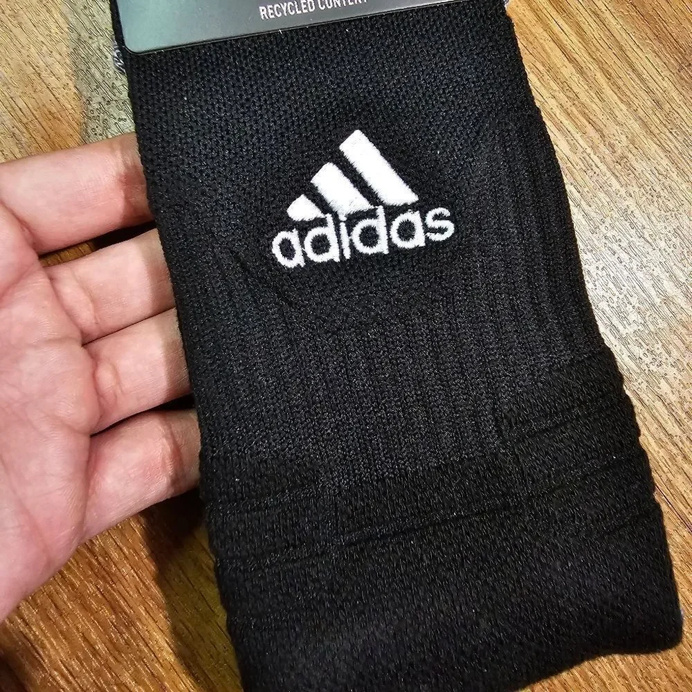 Adidas 5 Star Team Crew Socks Black White Running Gym Training Cushion Unisex M
